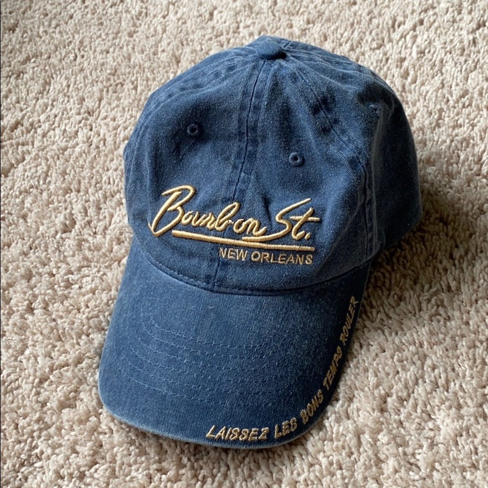 New Bourbon Street New Orleans Jean style hat